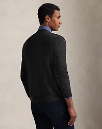 Cotton V-Neck Cardigan