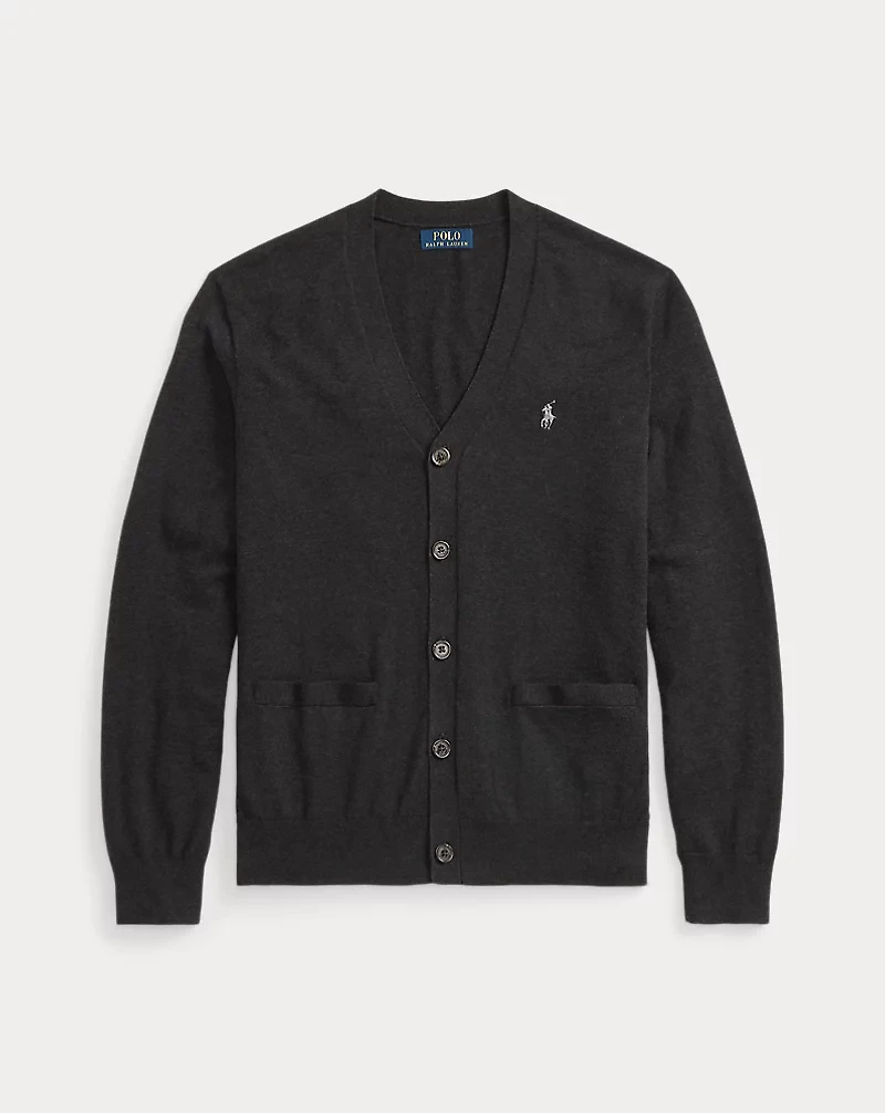 Cotton V-Neck Cardigan