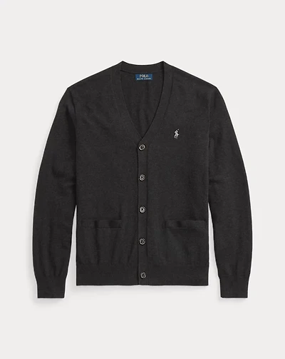 Cotton V-Neck Cardigan
