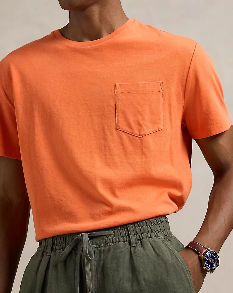 Classic Fit Jersey Pocket T-Shirt
