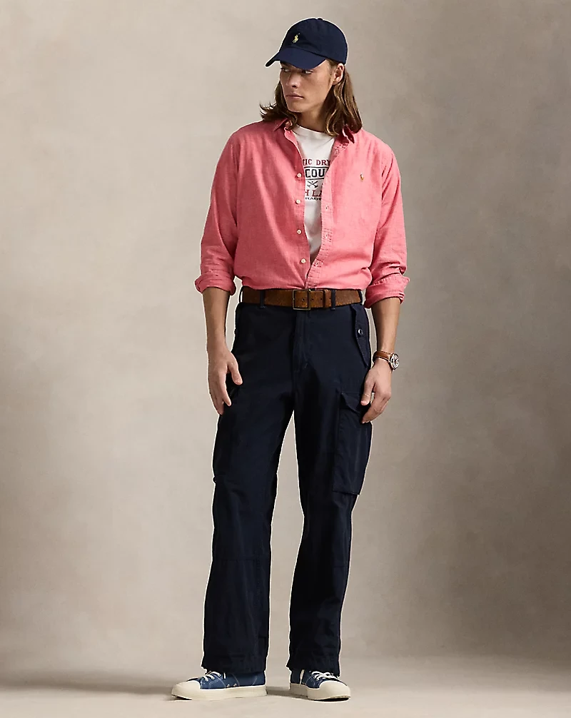 Classic Fit Chambray Shirt