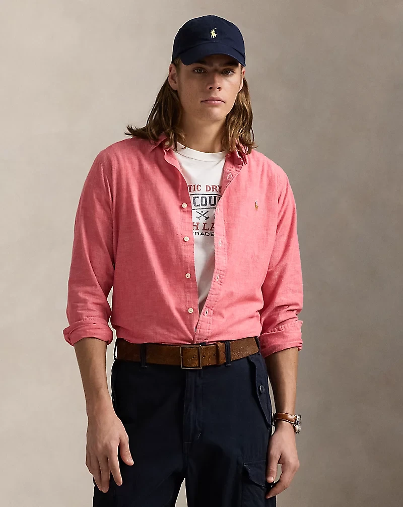Classic Fit Chambray Shirt