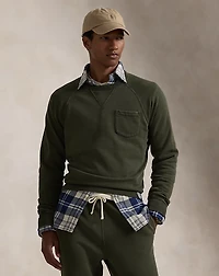 Garment-Dyed Fleece Sweatshirt