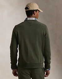 Garment-Dyed Fleece Sweatshirt