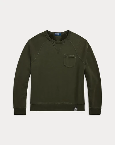 Garment-Dyed Fleece Sweatshirt
