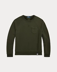 Garment-Dyed Fleece Sweatshirt