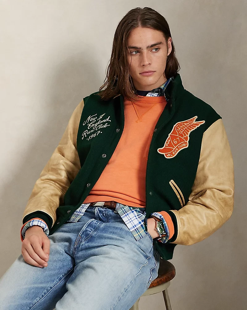 Garment-Dyed Fleece Sweatshirt