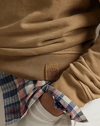 Garment-Dyed Fleece Sweatshirt