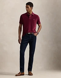 Classic Fit Knit Corduroy Polo Shirt