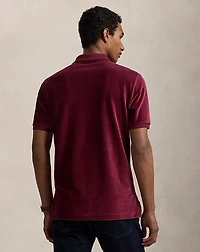 Classic Fit Knit Corduroy Polo Shirt