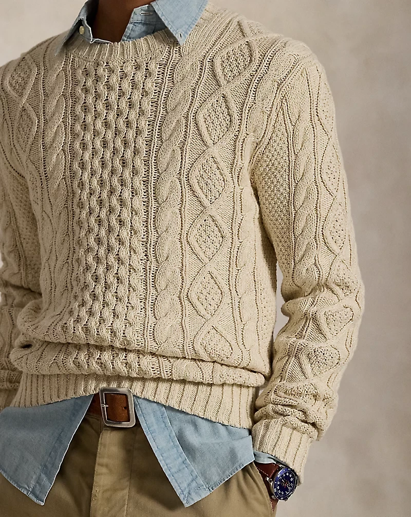 Cotton Fisherman’s Sweater
