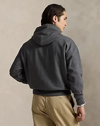 Relaxed Fit Logo Fleece Hoodie
