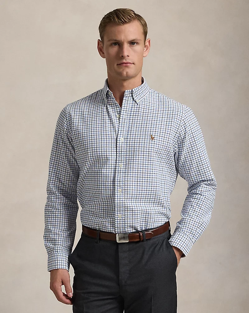 Classic Fit Tattersall Oxford Shirt