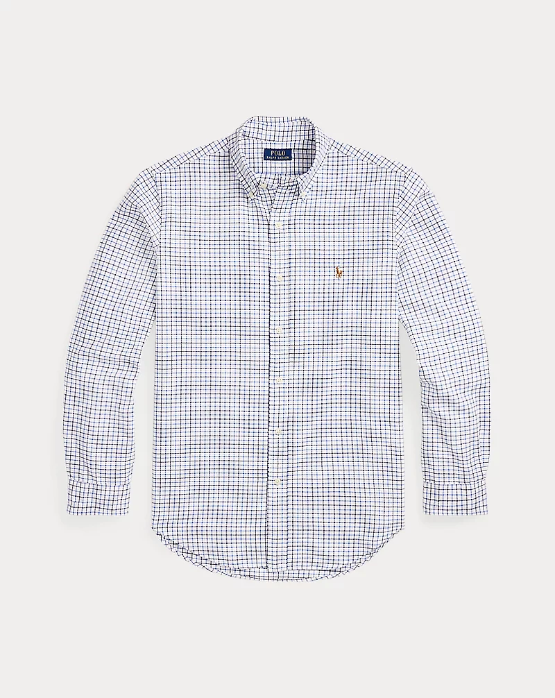 Classic Fit Tattersall Oxford Shirt