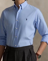 Classic Fit Stretch Poplin Shirt