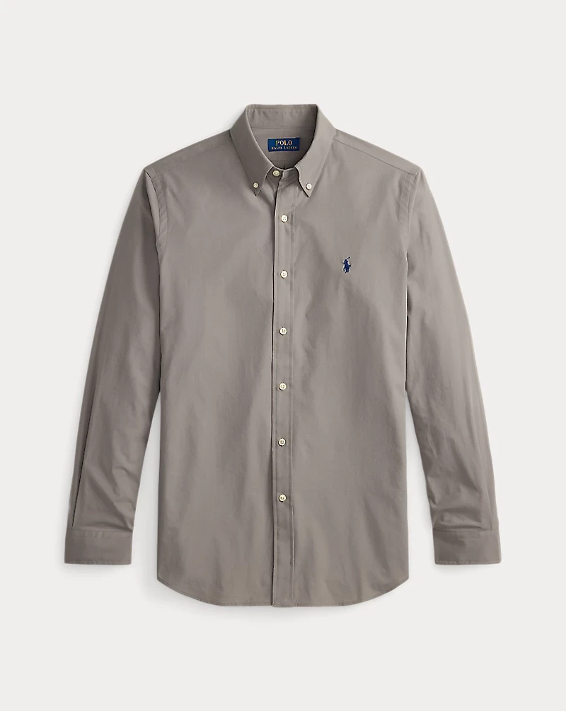 Classic Fit Stretch Poplin Shirt