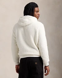 Polo Bear Pile Fleece Hoodie
