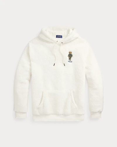 Polo Bear Pile Fleece Hoodie