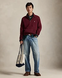 Loopback Fleece Quarter-Zip Sweatshirt