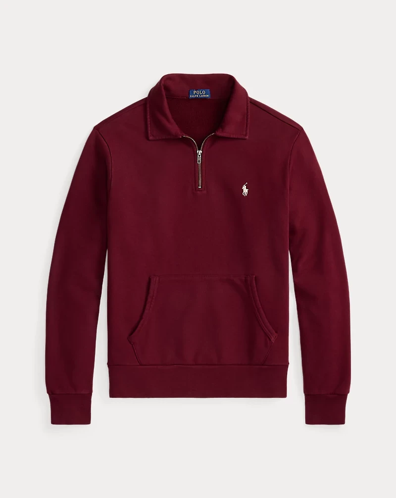 Loopback Fleece Quarter-Zip Sweatshirt