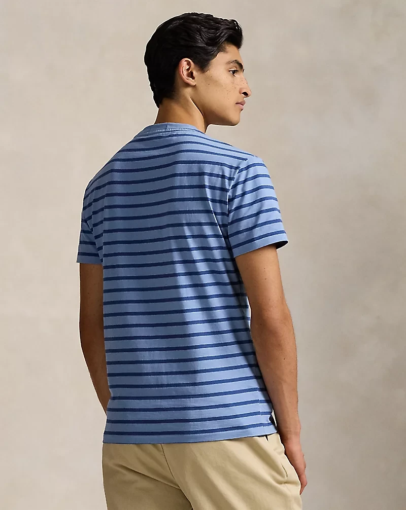 Classic Fit Striped Jersey T-Shirt