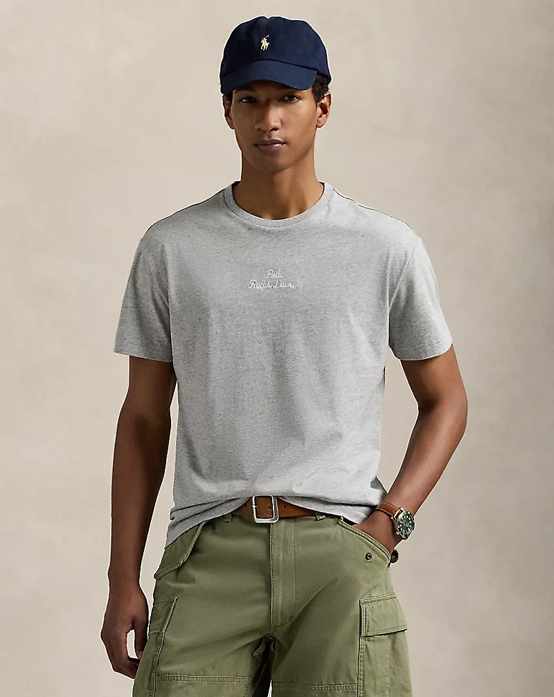 Classic Fit Logo Jersey T-Shirt