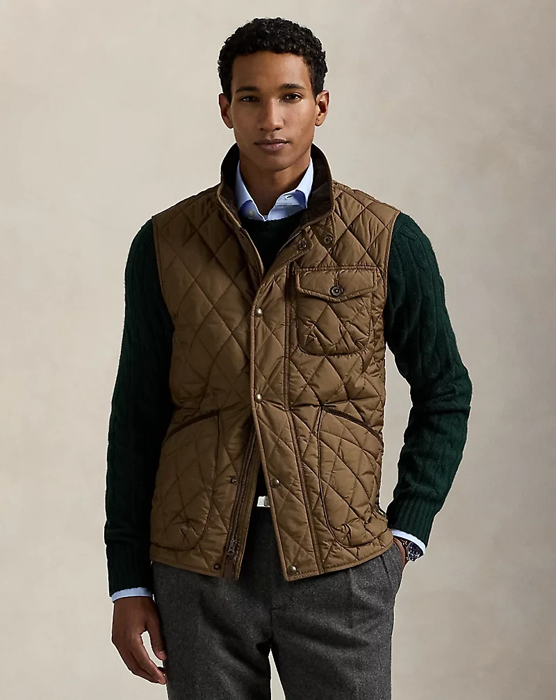 The Beaton Quilted Utility Vest