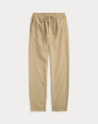 Lateef Slim Tapered Fit Linen Pant