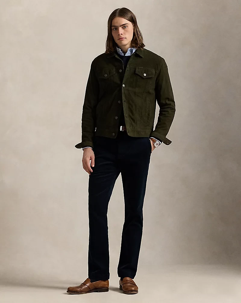 Suede Trucker Jacket
