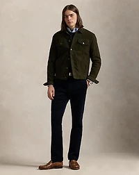 Suede Trucker Jacket