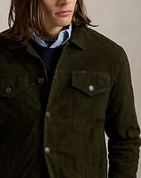 Suede Trucker Jacket
