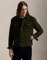Suede Trucker Jacket