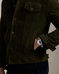 Suede Trucker Jacket