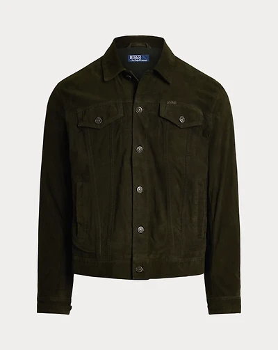 Suede Trucker Jacket