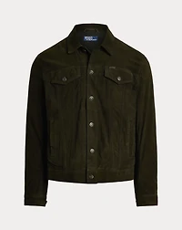Suede Trucker Jacket