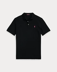 Pink Pony Stretch Mesh Polo Shirt