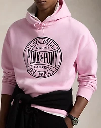 Pink Pony Relaxed Fit Hoodie