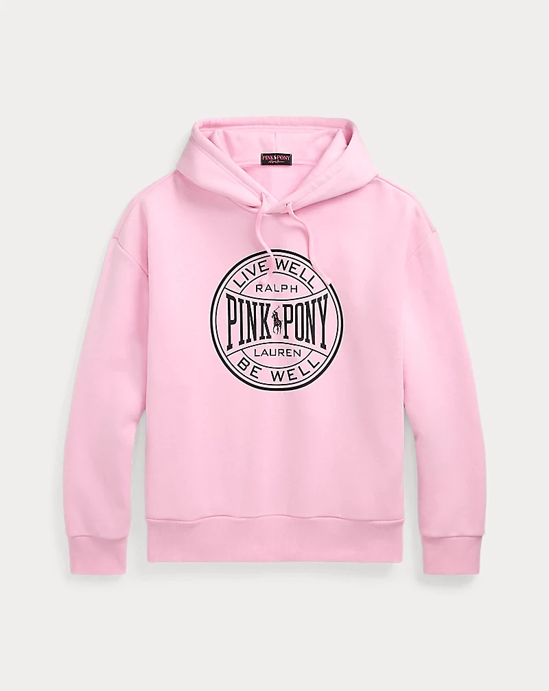 Pink Pony Relaxed Fit Hoodie