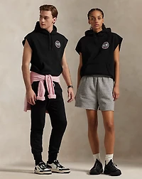 Pink Pony Sleeveless Hoodie
