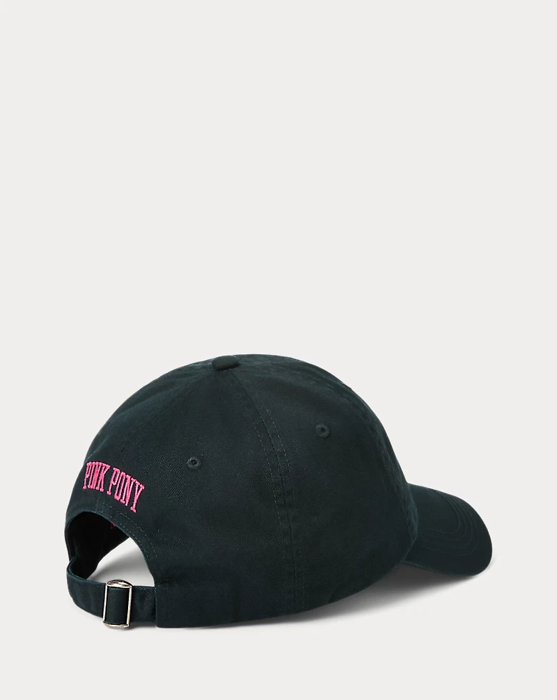 Pink Pony Twill Ball Cap
