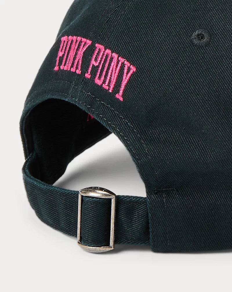 Pink Pony Twill Ball Cap