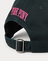 Pink Pony Twill Ball Cap