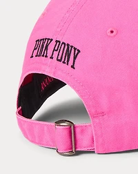 Pink Pony Twill Ball Cap