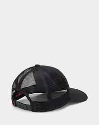 Pink Pony Twill Trucker Cap