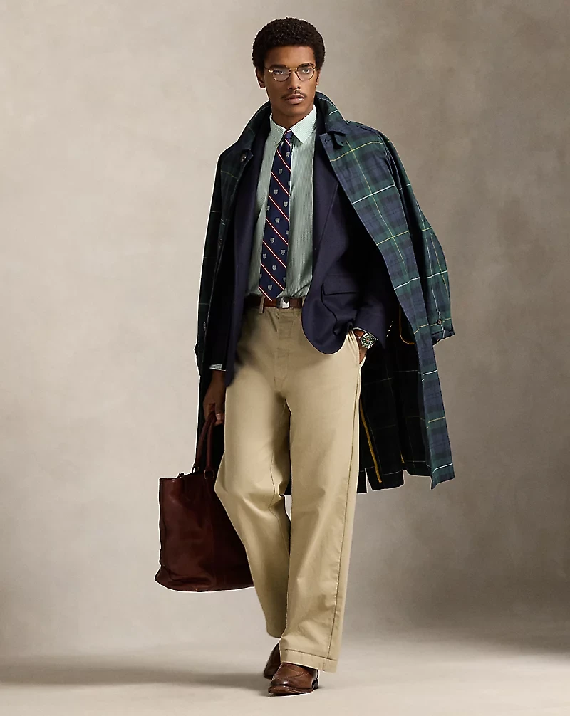 Classic Fit Striped Oxford Shirt