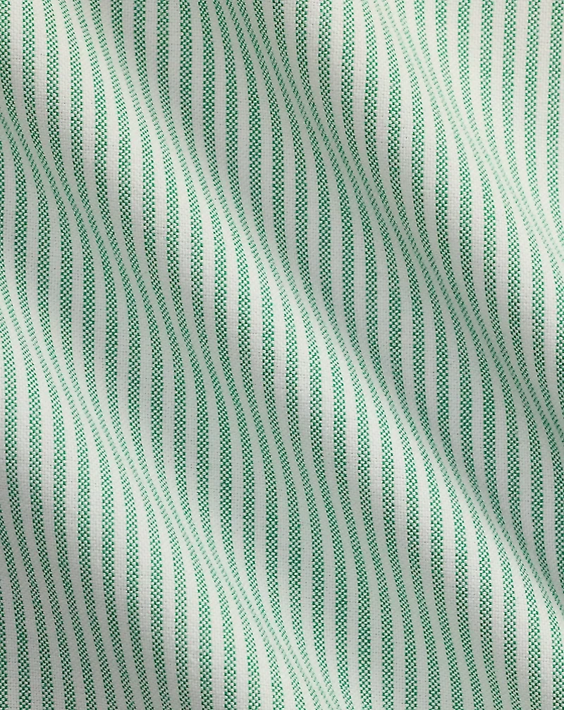 Classic Fit Striped Oxford Shirt