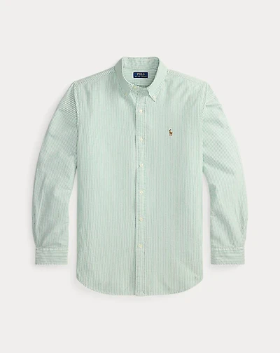 Classic Fit Striped Oxford Shirt