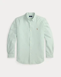 Classic Fit Striped Oxford Shirt