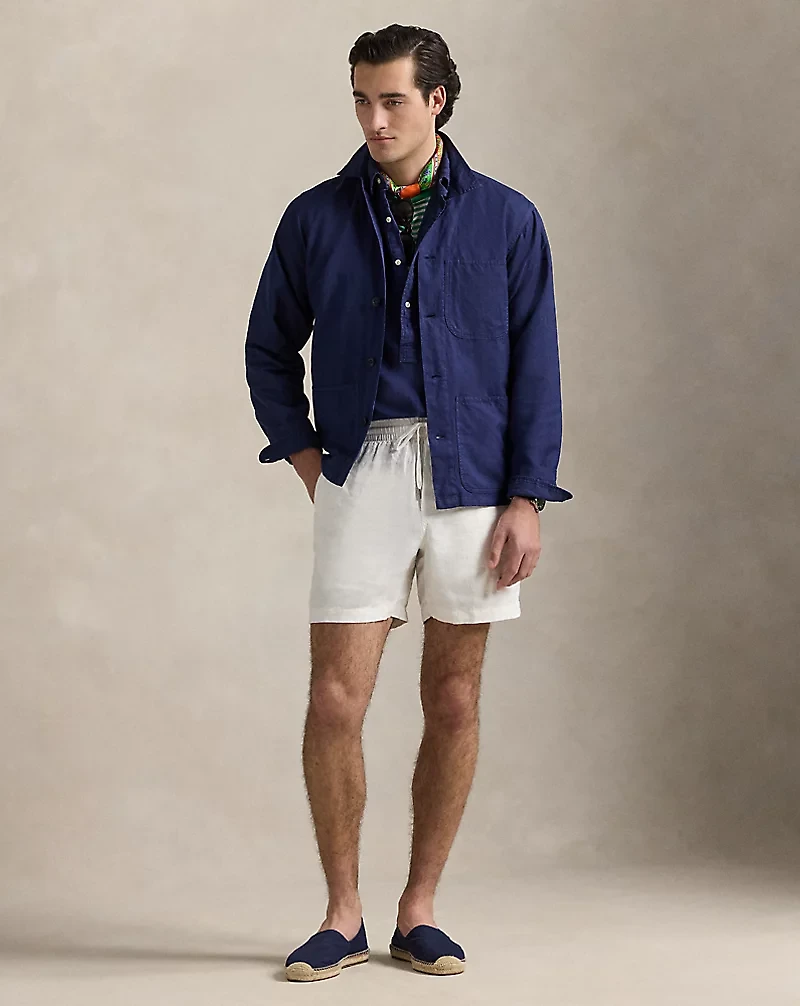 6-Inch Polo Prepster Linen Short