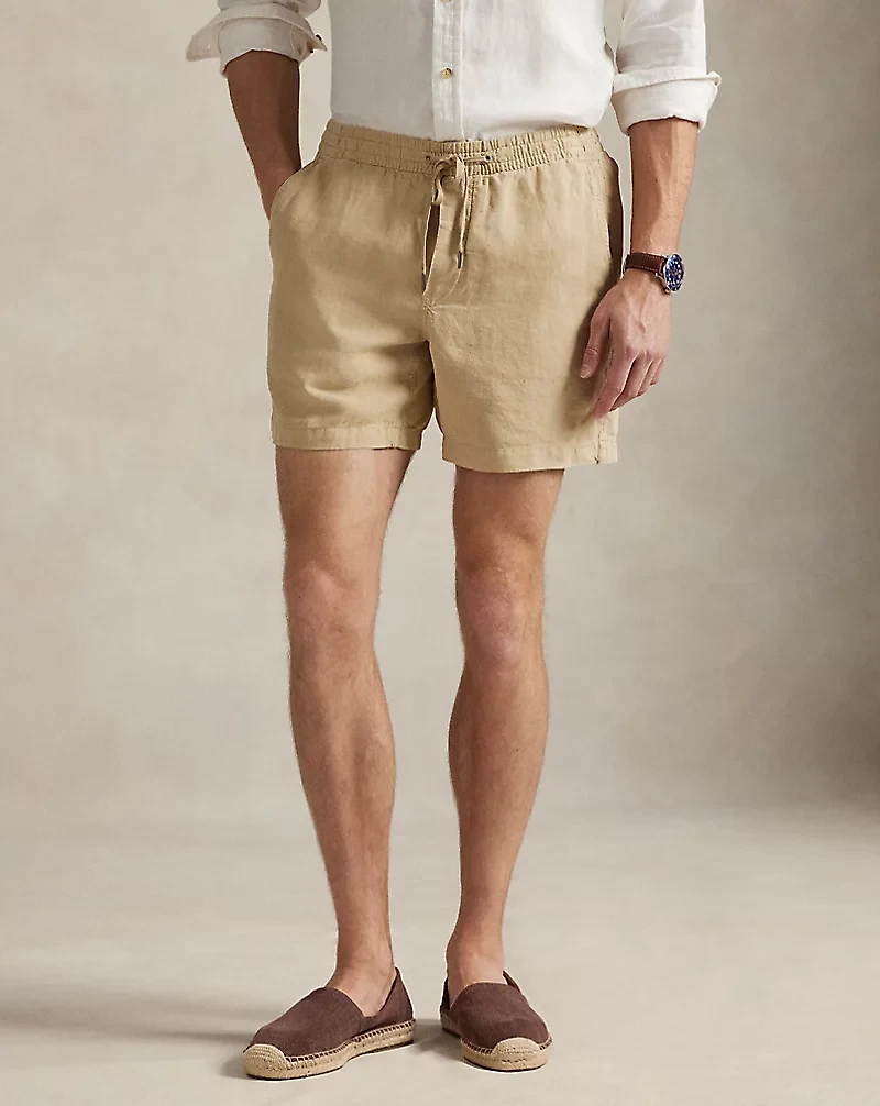6-Inch Polo Prepster Linen Short